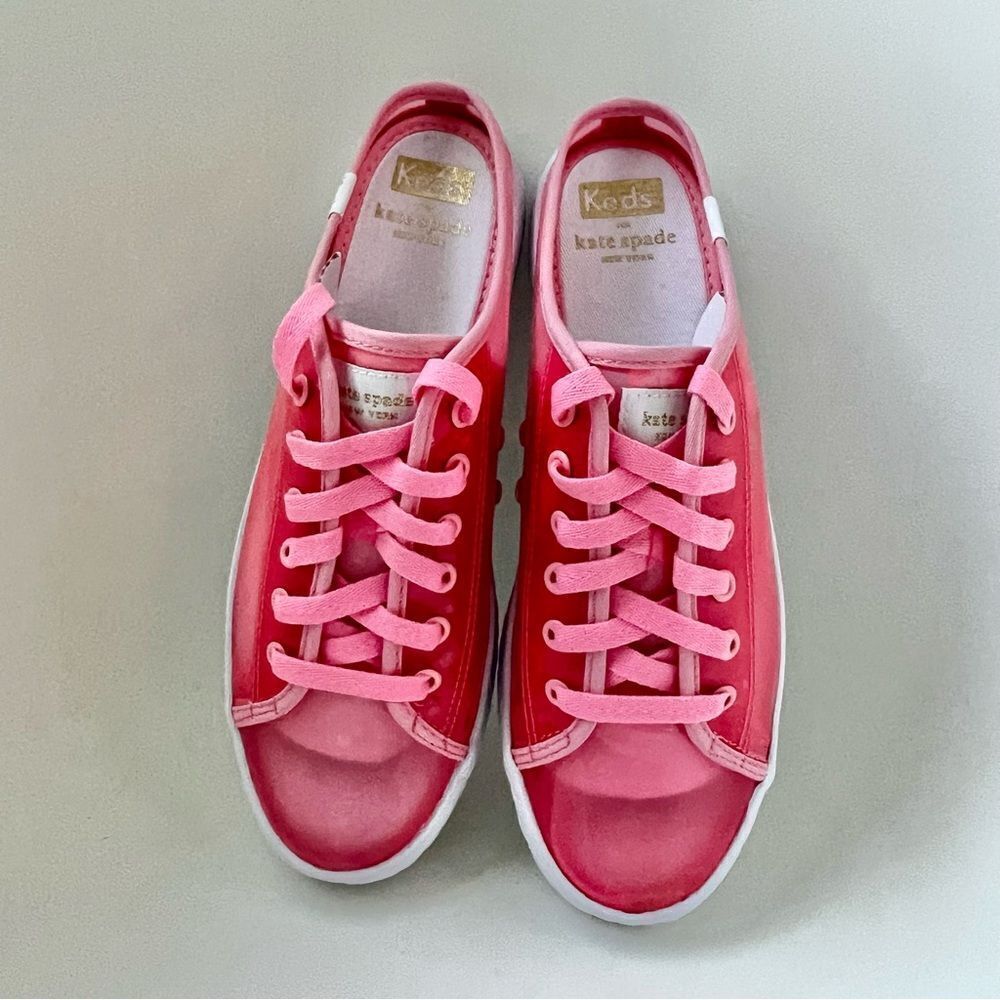 Keds for kate spade new york Kickstart Mule Jelly Shoes Pink US 7.5